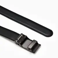 Ремень мужской, ширина 3.7 см, пряжка автомат, чёрный