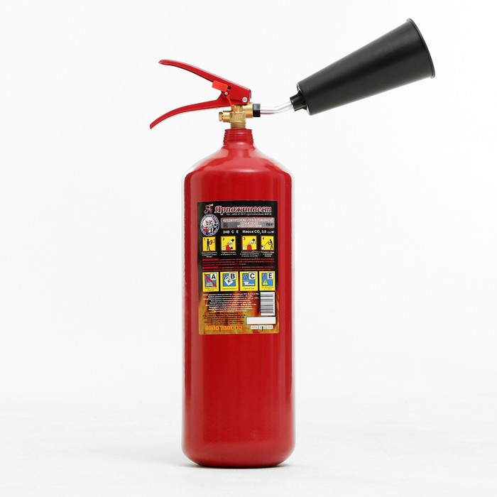 Огнетушитель углекислотный ОУ-3 ВСЕ Огнетушитель углекислотный ОУ-3 ВСЕ