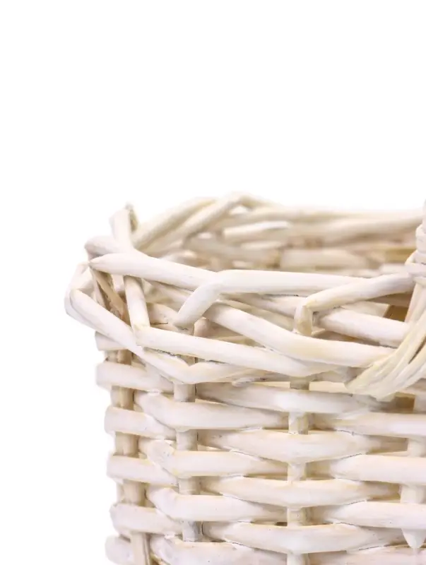 Корзина плетёная для хранения &laquo;Косичка&raquo;, 17&times;17&times;9 см, ручка h=16 см