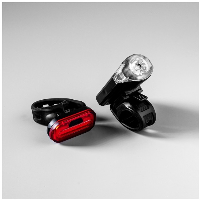 Комплект велосипедных фонарей JY-7043+JY-6068T