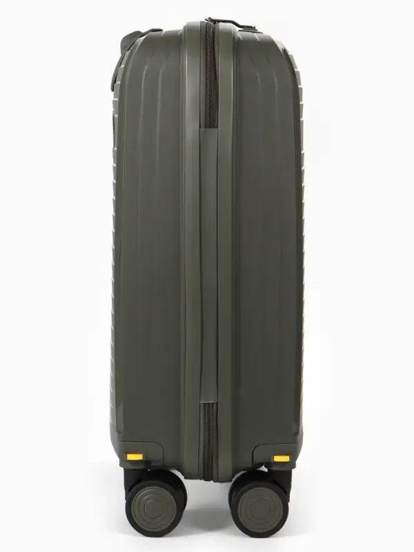 Чемодан на съёмных колёсах, 18", кодовый замок, 33&times;16&times;49 см, хаки