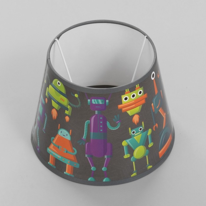 Абажур для светильника BayerLux «Роботы», Е27, 20×20×15 см Абажур для светильника BayerLux «Роботы», Е27, 20×20×15 см