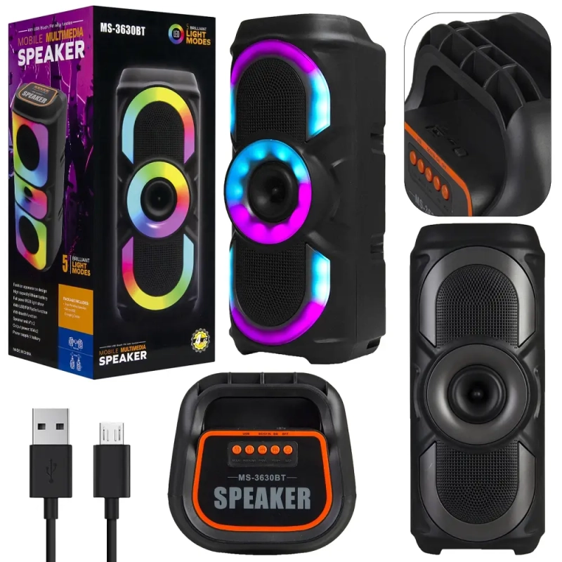Портативная беспроводная колонка MS-3630BT