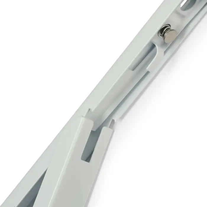 Кронштейн складной для столов и полок ТУНДРА, F001, 2 шт., длина 250 мм, сталь, белый