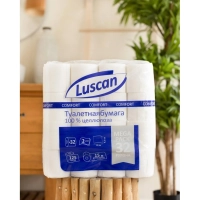 Бумага туалетная Luscan Comfort Megapack 2сл бел цел 15м 125л 32рул/уп