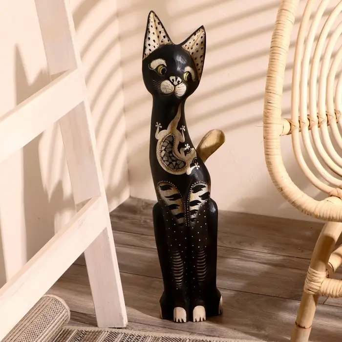 Сувенир &laquo;Кошка&raquo; , 60 см, дерево