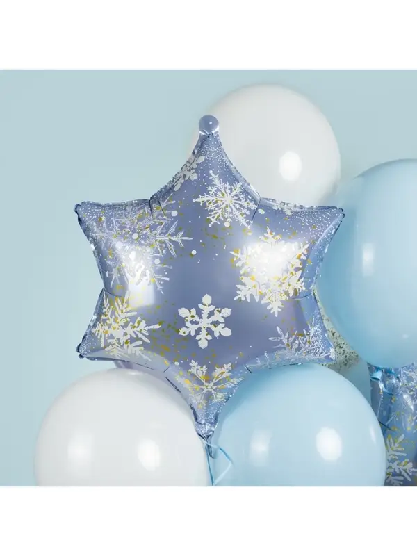 Воздушный шар фольгированный 19 Воздушный шар фольгированный 19" «Снежинка»
