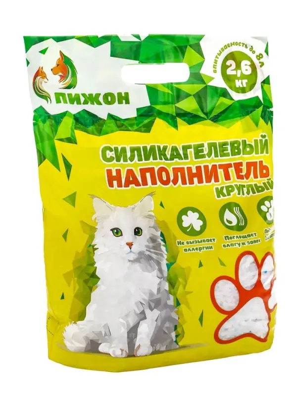 Наполнитель силикагелевый &laquo;Пижон&raquo;, 8 л