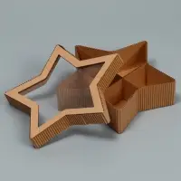 Коробка подарочная, кондитерская упаковка &laquo;Звезда&raquo;, 23&times;13&times;5 см