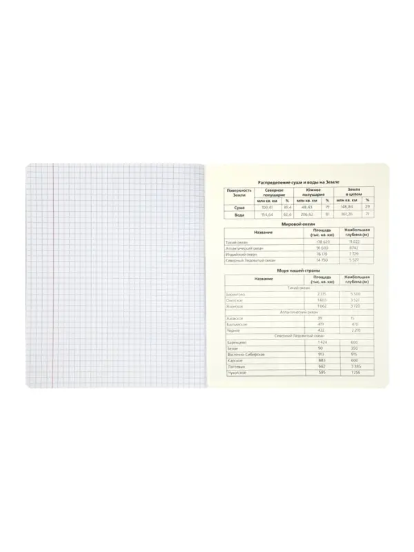 Комплект 12 предметных тетрадей 48 листов, справочная информация, 60гр, Новая коллекция