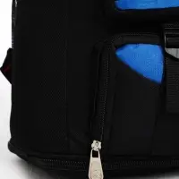 Рюкзак туристический 37 л, с увеличением, с карманами, синий