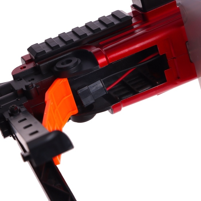 Пулемет «Годзилио», стрельба, гильзы разлетаются, аккумулятор Пулемет «Годзилио», стрельба, гильзы разлетаются, аккумулятор