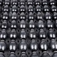 Накидка массажная AVS M2410P-BL квадратная шарики (черный), 1 шт.