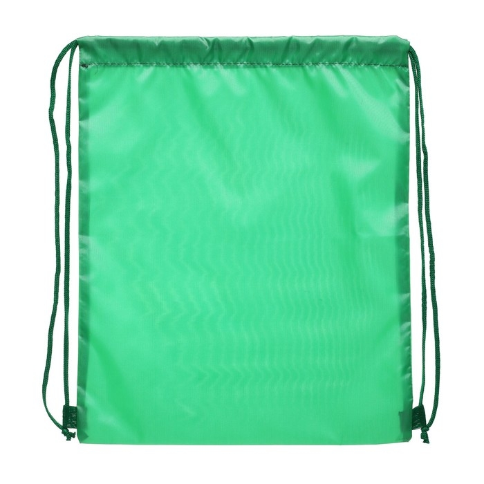 Мешок для обуви 420 х 340 мм, Calligrata  Мешок для обуви 420 х 340 мм, Calligrata "Стандарт", (мягкий полиэстер, плотность 210 D), зелёный