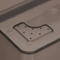 Ящик пластиковый для хранения, с крышкой, объём &mdash; 16 л, прозрачно-чёрный