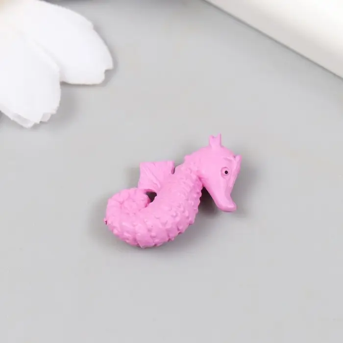 Фигурка для флорариума полистоун «Морской конёк», 1.6×2.2 см