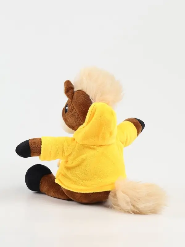 Мягкая игрушка "Лошадь в худи", 18 см