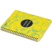 Бизнес-тетрадь  ароматизир.100л,кл,А5, КЛЕМЕНТИН,спир,тонир.блок 84906