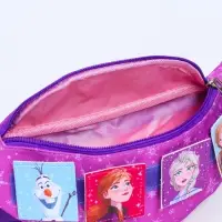 Сумка поясная детская для девочки, 25&times;6&times;13 см, Холодное сердце