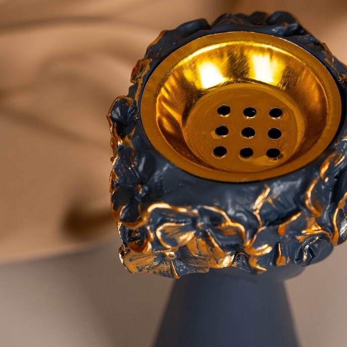 Подсвечник полистоун «Девушка с венком» 9,5 х 9,5 х 14 см МИКС