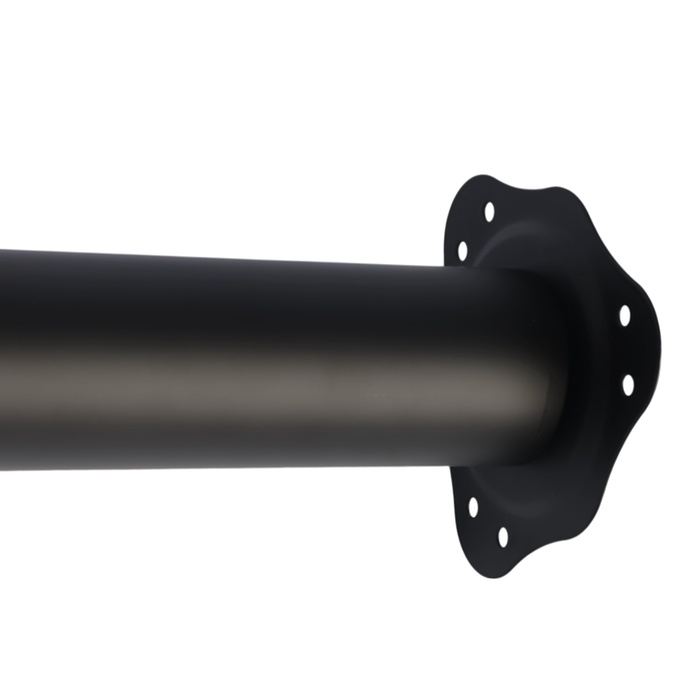 Опора мебельная, барная, ТУНДРА, 60х870 мм, цвет черный Опора мебельная, барная, ТУНДРА, 60х870 мм, цвет черный