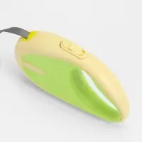 Рулетка - поводок для собак, лента 3 метра, зелёная