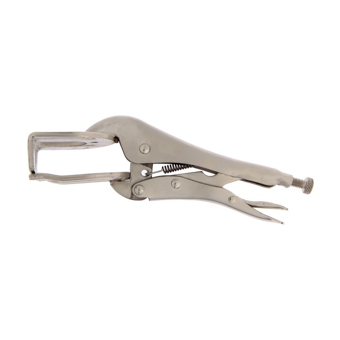 Зажим ручной ТУНДРА, двойной точечный захват, с фиксатором, 250 мм Зажим ручной ТУНДРА, двойной точечный захват, с фиксатором, 250 мм