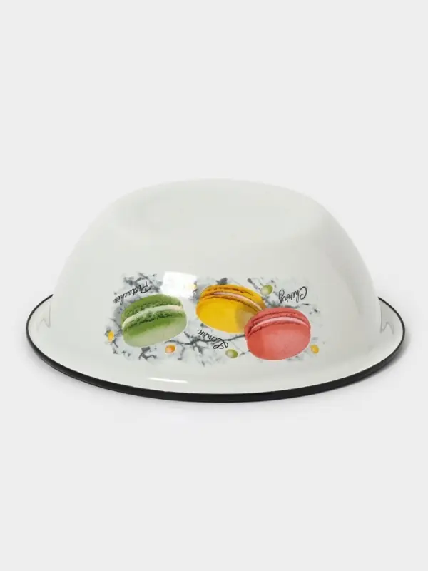 Миска 0.8л (белая)Цветное печенье Миска 0.8л (белая)Цветное печенье