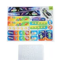 Снегокат, лимонный, голубой, ТСП/ГЛ Nika Kids
