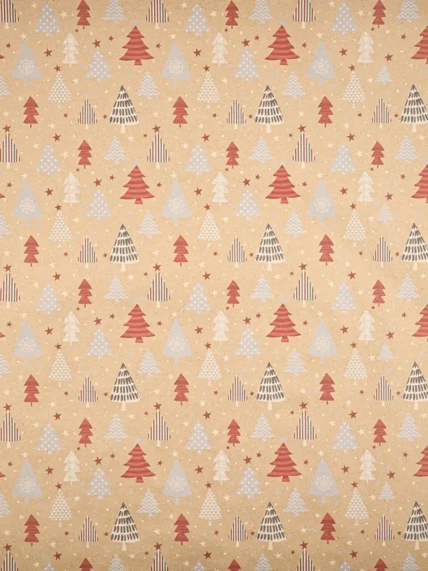 Набор упаковочной бумаги &laquo;Новогодняя&raquo;, 4 листа, 70 &times; 100 см