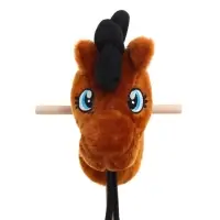 Мягкая игрушка ZABIAKA &laquo;Конь - скакун&raquo; на палке, МИКС