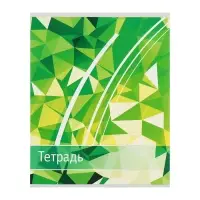 Тетради 5 штук, 48 листов в клетку Calligrata &laquo;Абстракция&raquo;, обложка мелованный картон, ВД-лак, блок офсет