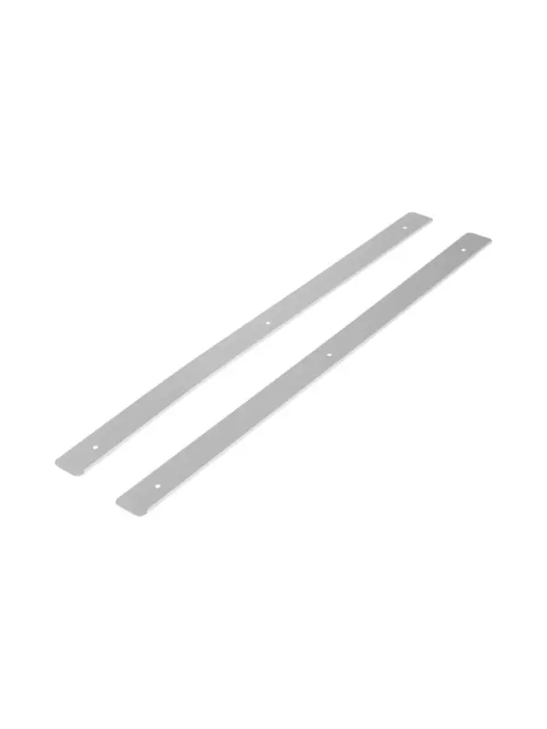 Планка для столешницы торцевая CAPPIO, 38 мм, цвет хром, набор 2 шт