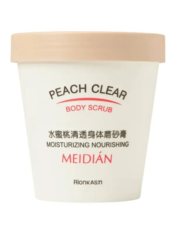 Скраб для тела увлажняющий с ароматом персика,  200 г