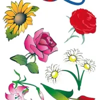 Трафарет - раскраска Calligrata, набор, 6 штук, для девочек