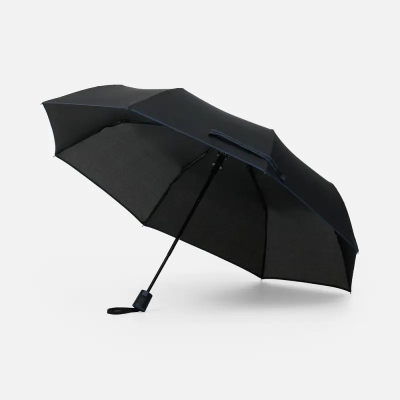 Зонт складной Edgeline, темно-синий