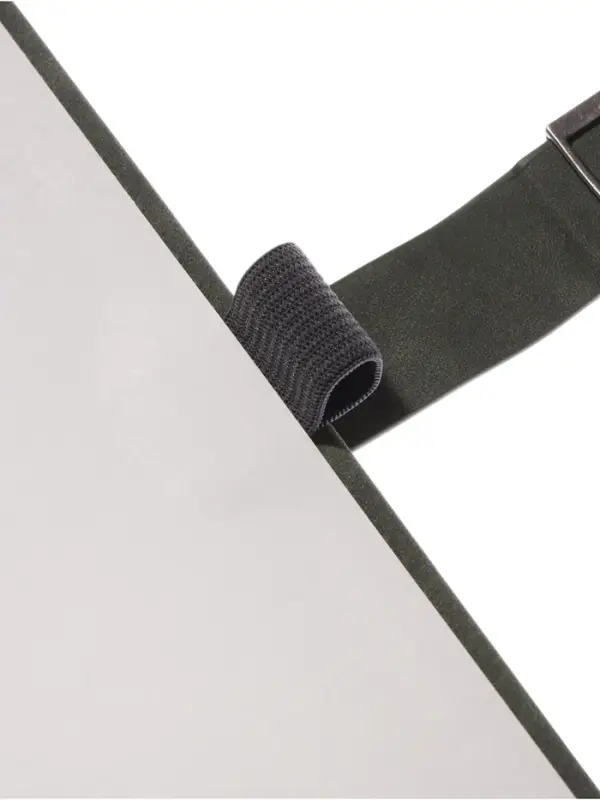 Ежедневник недатированный формат А5, с хлястиком, 112л, линия, пвх, Зеленый Ежедневник недатированный формат А5, с хлястиком, 112л, линия, пвх, Зеленый