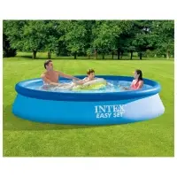 Бассейн надувной INTEX Easy Set 28132NP, 366&times;76 см, фильтр-насос, круглый