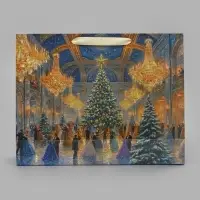Подарочный пакет &laquo;Зимний лес&raquo;, с лентой 40 &times; 31 &times; 11,5 см