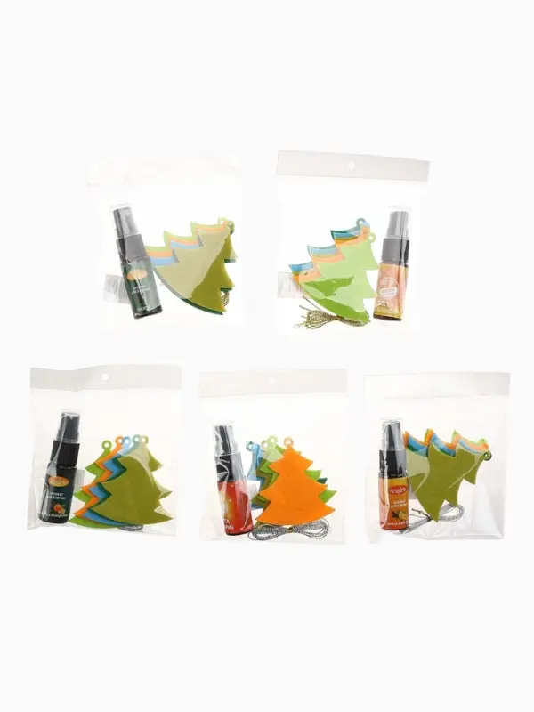 Набор ёлочных украшений, Арома Набор ёлочных украшений, Арома "Ёлочки" 5 шт