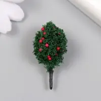 Искусственное растение для творчества пластик "Яблоня" 4 см Искусственное растение для творчества пластик "Яблоня" 4 см