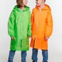 Дождевик детский Rainman Kids, зеленое яблоко, 7-9 лет