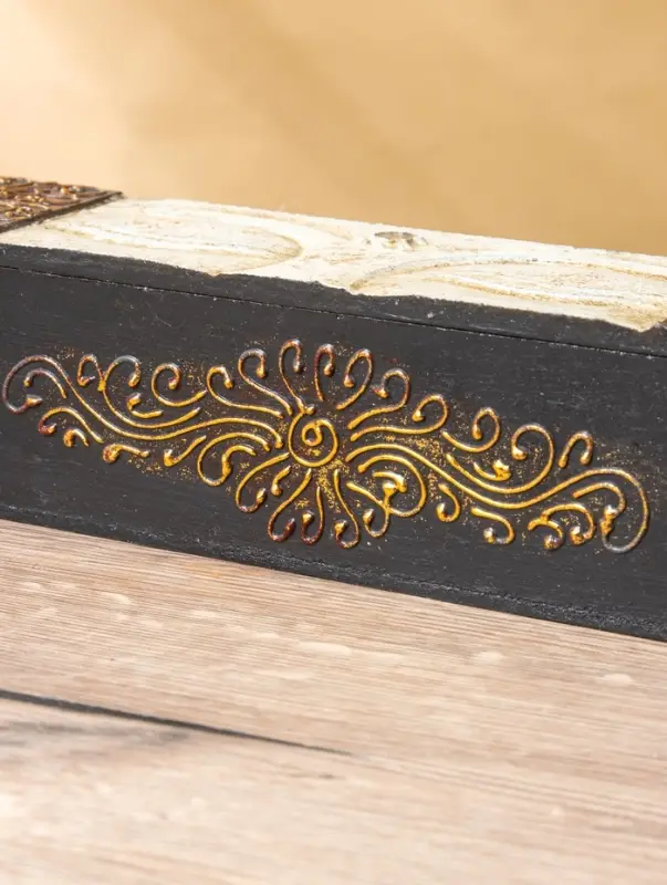 Шкатулка Шкатулка "Будда" 32х7х7 см, МДФ