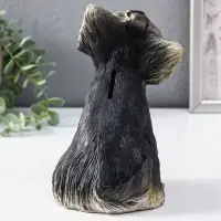 Копилка Щенок Йорк, темный