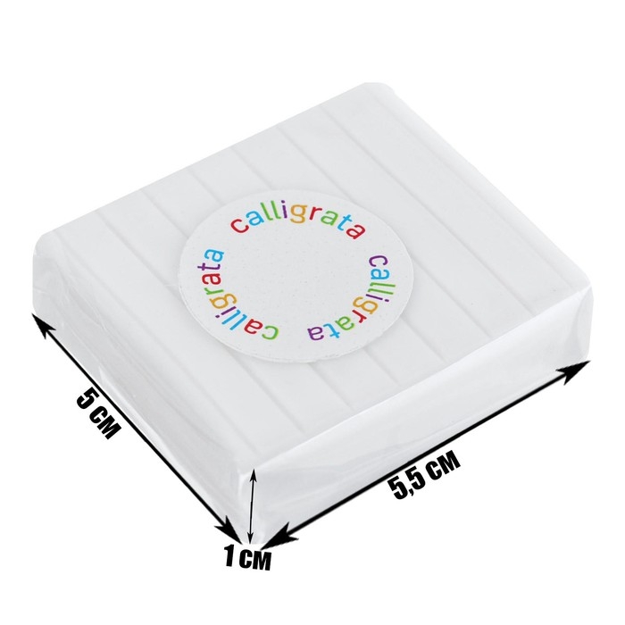 Полимерная глина Calligrata 50 г, светло-серая Полимерная глина Calligrata 50 г, светло-серая