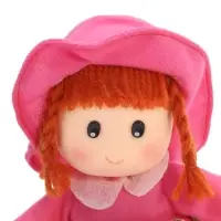 Мягкая игрушка &laquo;Кукла&raquo;, в шляпке и платьишке, цвет МИКС