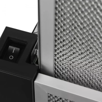 Вытяжка встраиваемая HBH 6235 BG черный