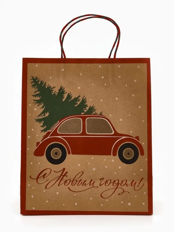 Набор подарочных пакетов &laquo;Подарок&raquo;, 3 шт,  25&times;4&times;30.5 см, 30&times;40&times;11,5 см, 18&times;23&times;10 см