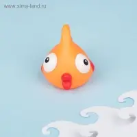 Игрушка для ванны «Рыбка», с пищалкой, цвет МИКС