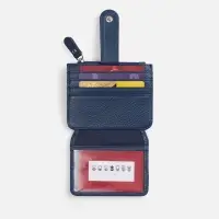 Картхолдер на молнии Unison, синий